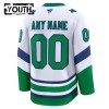 Lasten NHL Carolina Hurricanes Pelipaita Custom Fanatics Premium Alternate 2024-25 Valkoinen